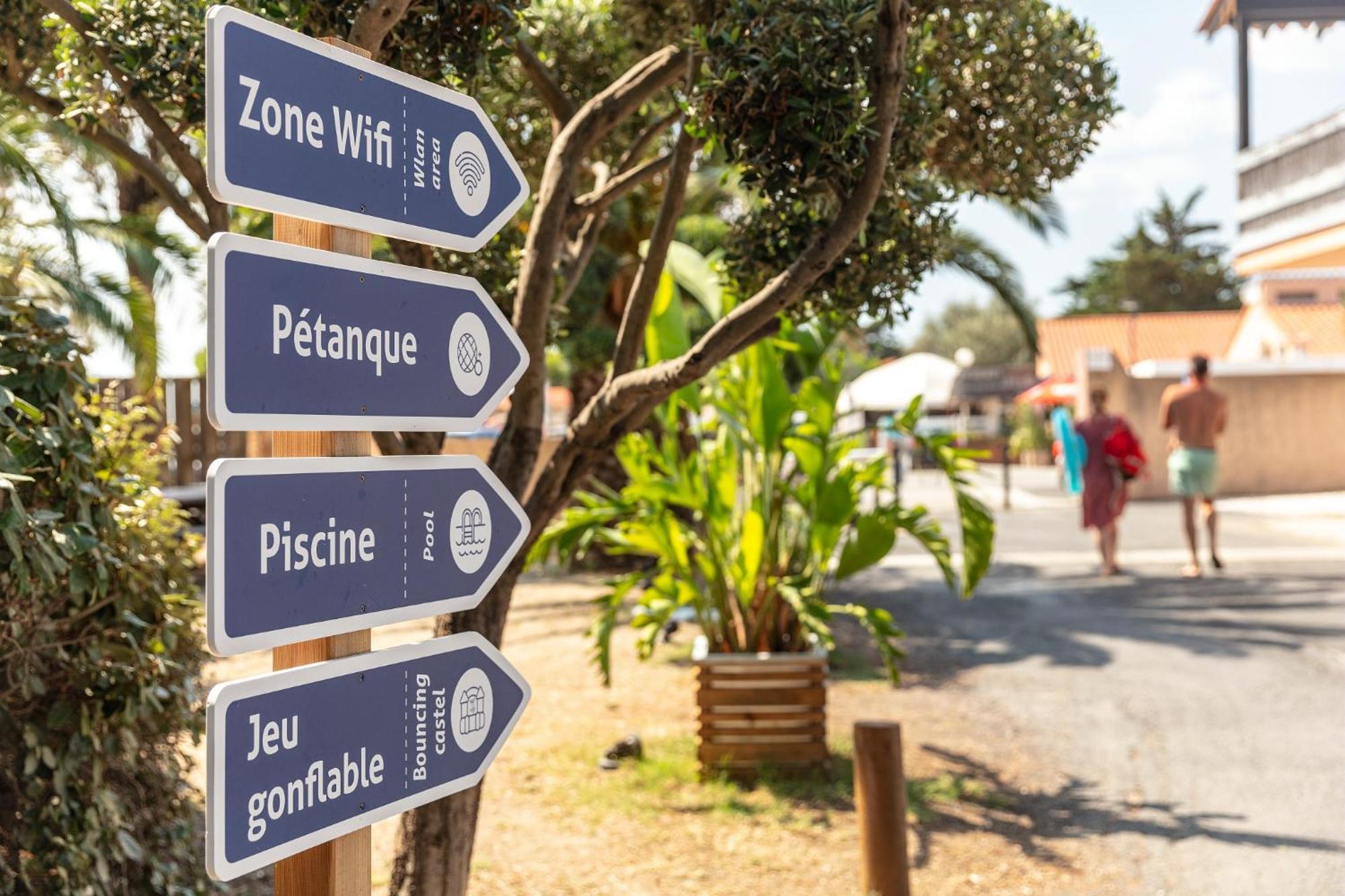 Camping La Presqu'Ile Du Barcares Le Barcarès Eksteriør billede