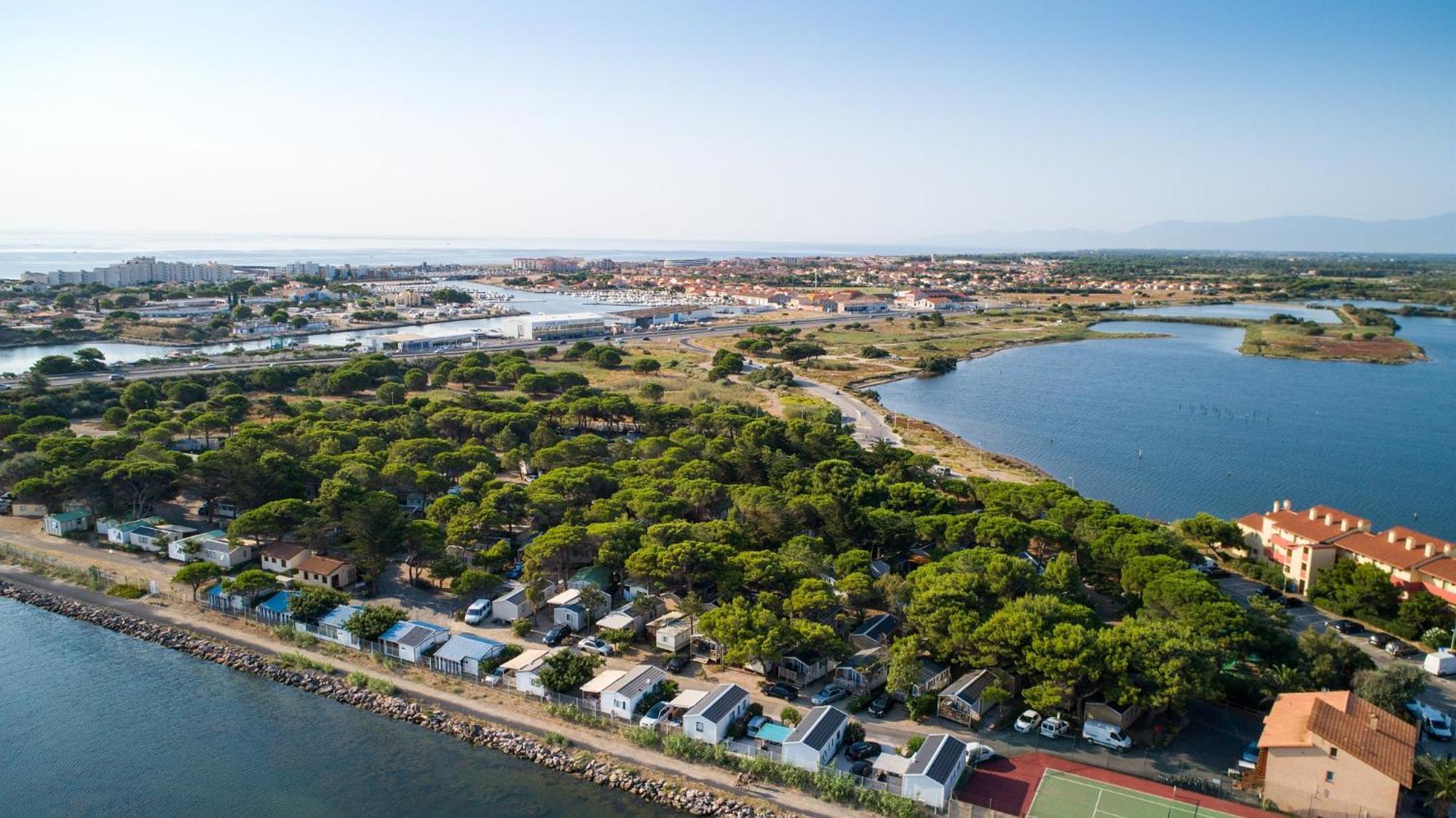 Camping La Presqu'Ile Du Barcares Le Barcarès Eksteriør billede